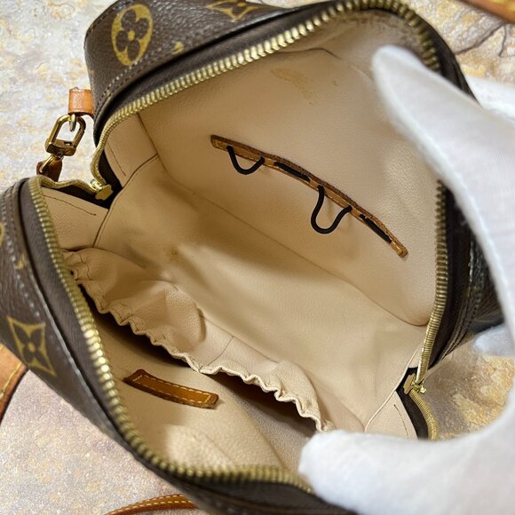 Louis Vuitton Spontini Crossbody Monogram Handbag 2 Way Canvas Shoulder Bag - Picture 12 of 15